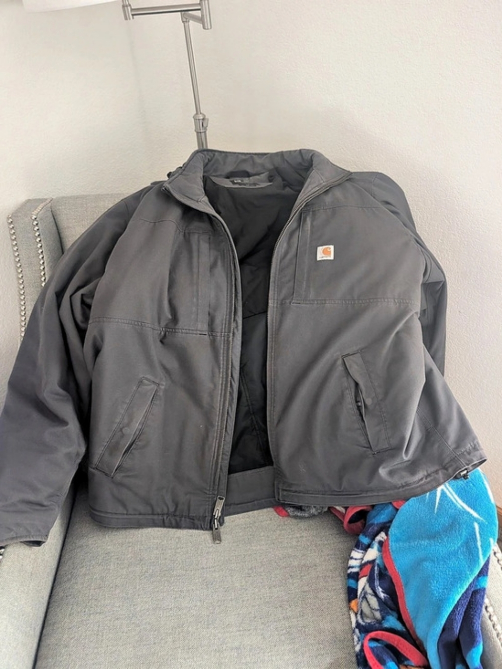 Carhartt Detroit Jacket Black 2XL Tall
